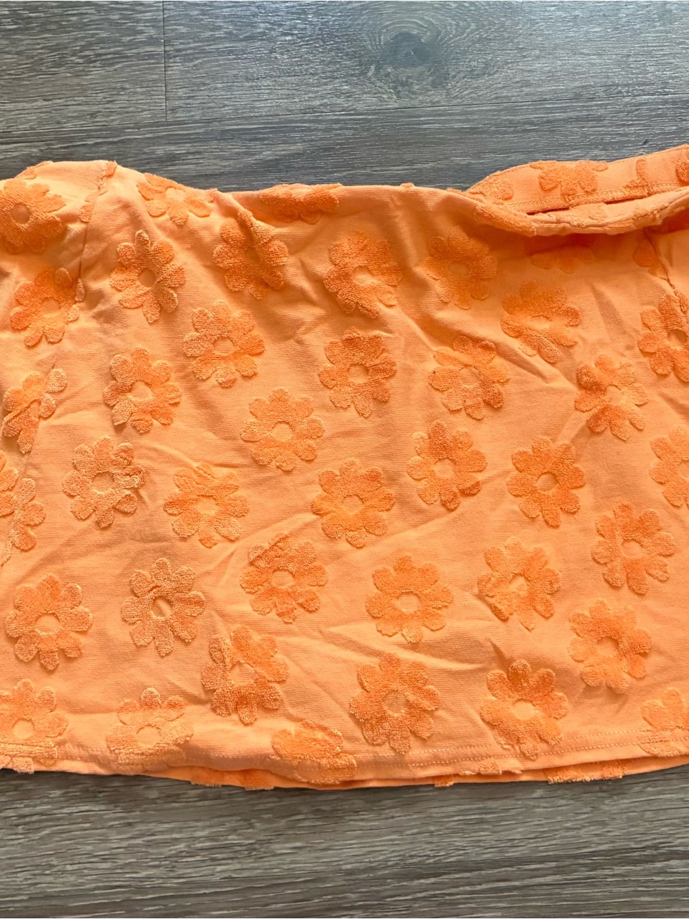 Orange Mini Skort